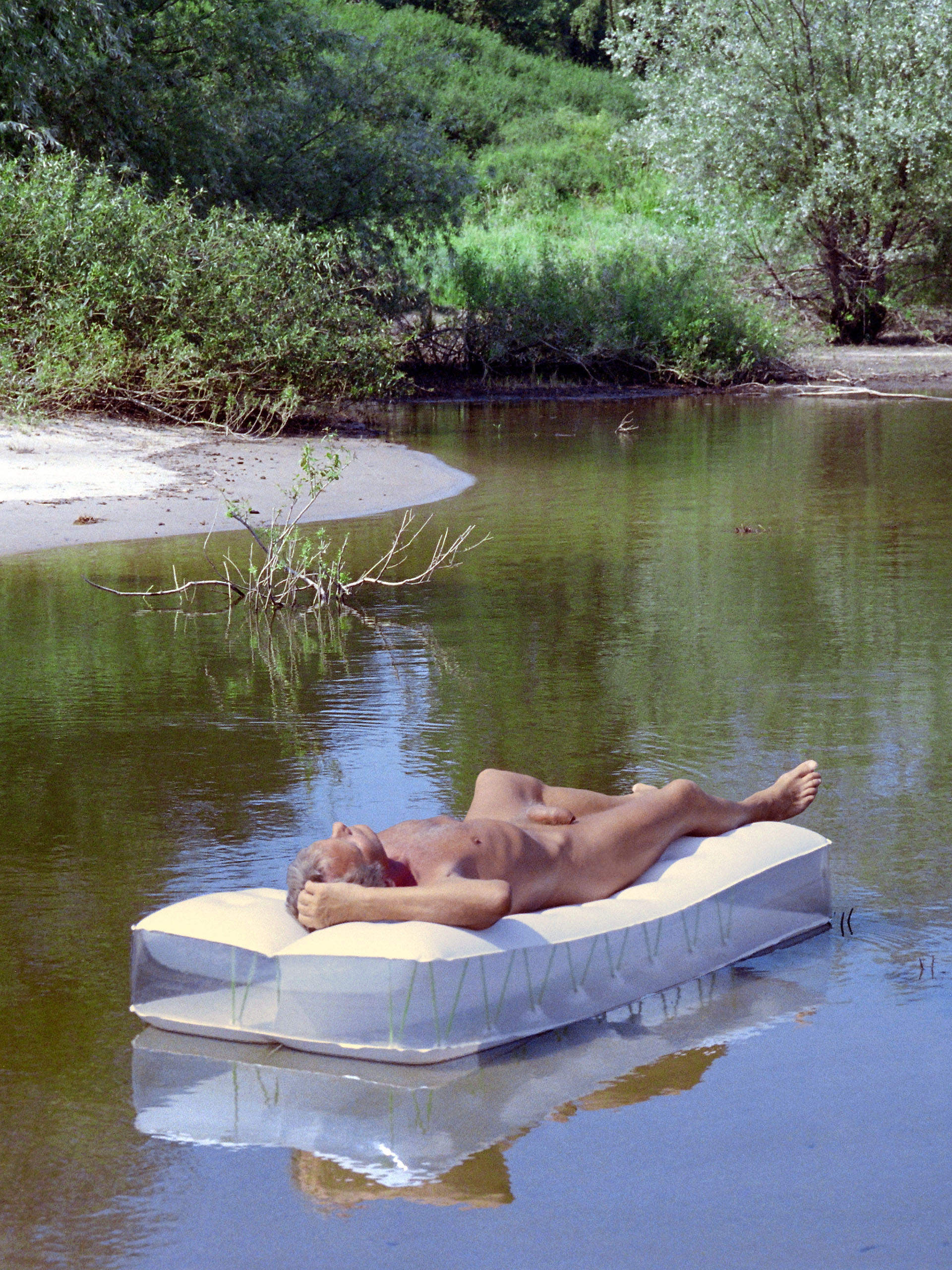 Freikörperkultur - Nacktbaden in der Elbe